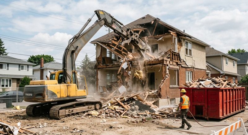 Home Demolition Service in Roseville, CA